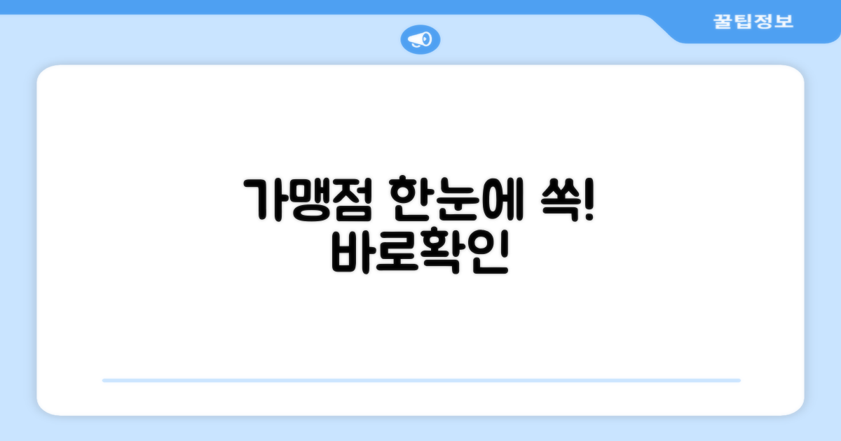 사용 가능한 가맹점을 미리 체크하세요