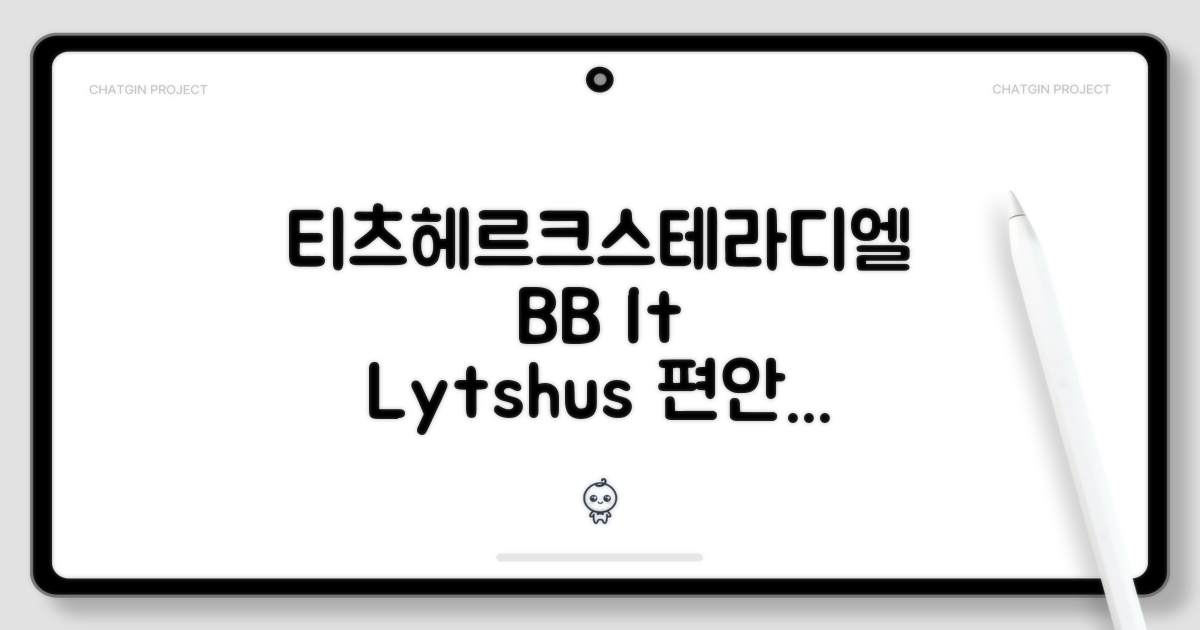 티츠헤르크스테라디엘 여행 중 묵었던 B&B It Lytshus