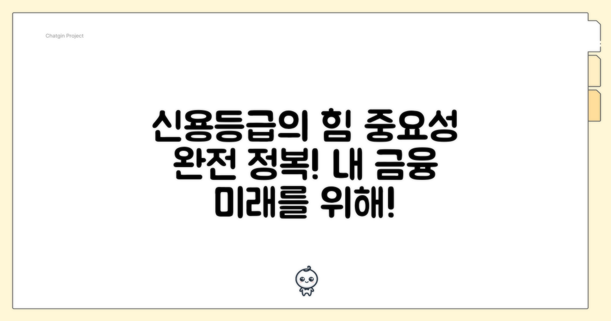 신용등급의 중요성 이해하기