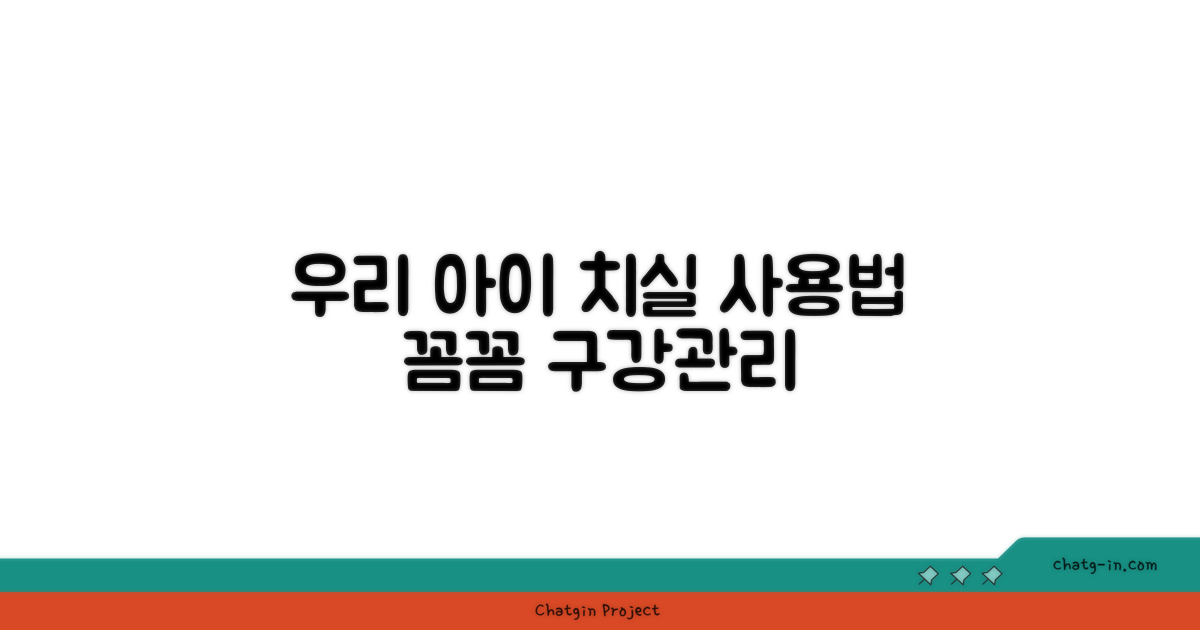 우리 아이 구강관리, 치실 활용법