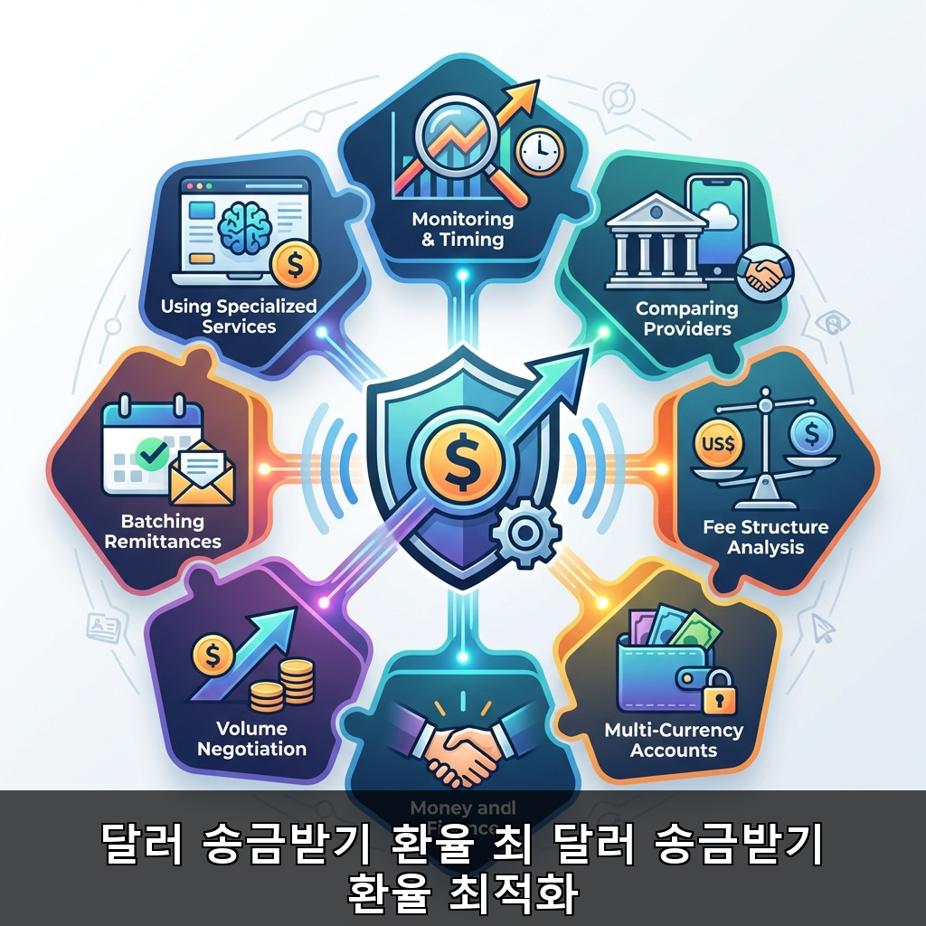 달러 송금받기 환율 최적화 7가지 비법 총정리