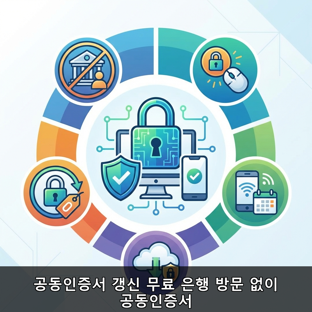 은행 방문 없이 공동인증서 갱신 무료 방법 5가지 총정리