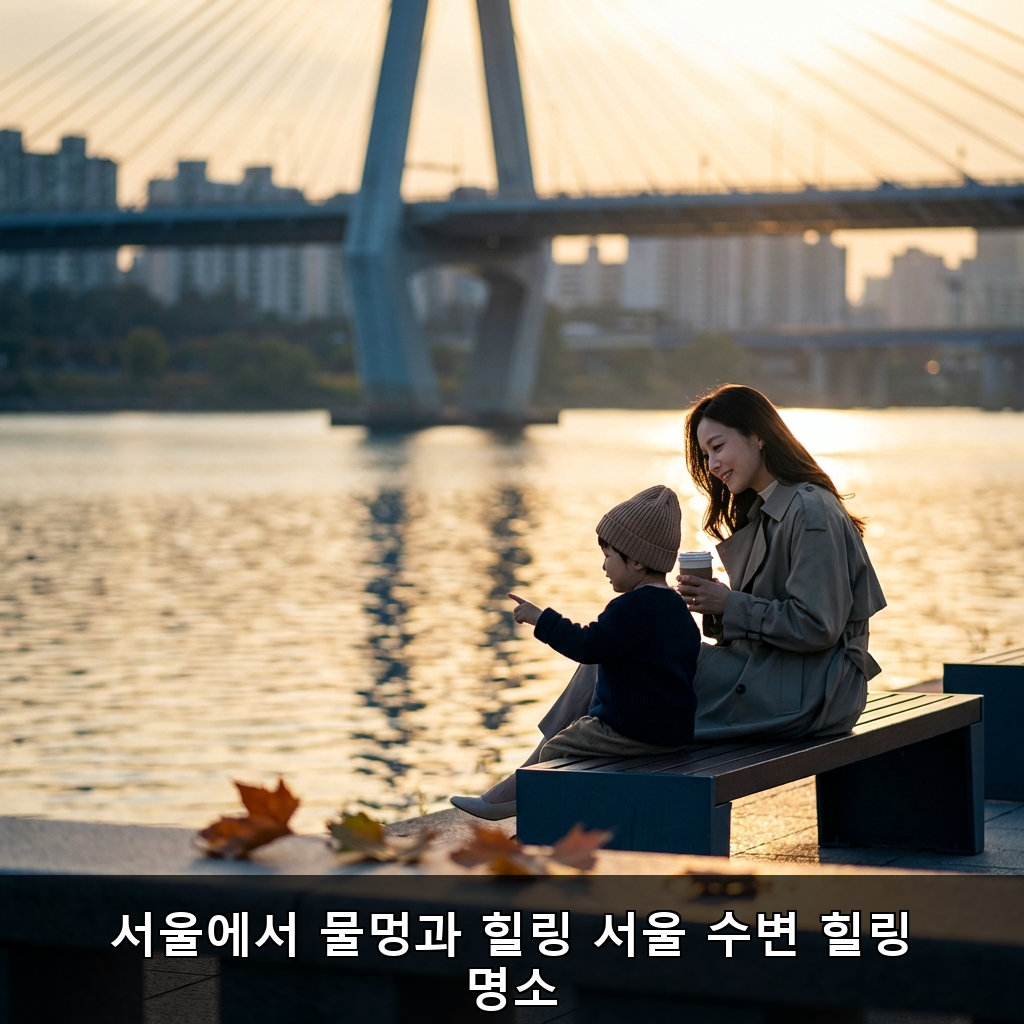 서울에서 물멍과 힐링 즐기고 싶다면? 핫한 수변 감성 스팟 4곳 총정리