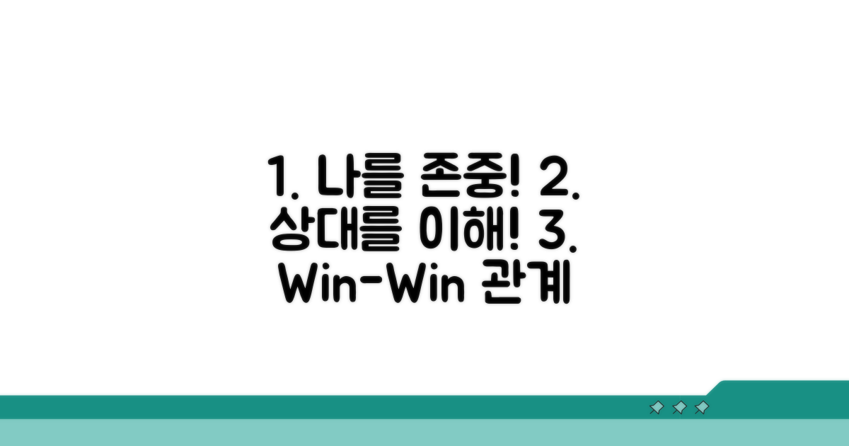 나를 이해하고 상대를 존중하기