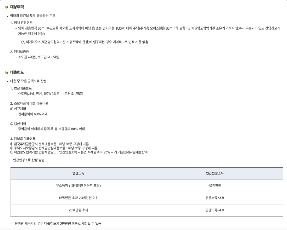 신혼부부 전세자금대출