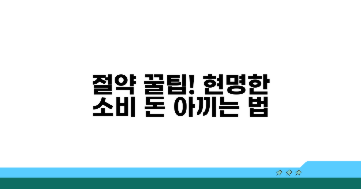 비용 절약 꿀팁과 현명한 선택