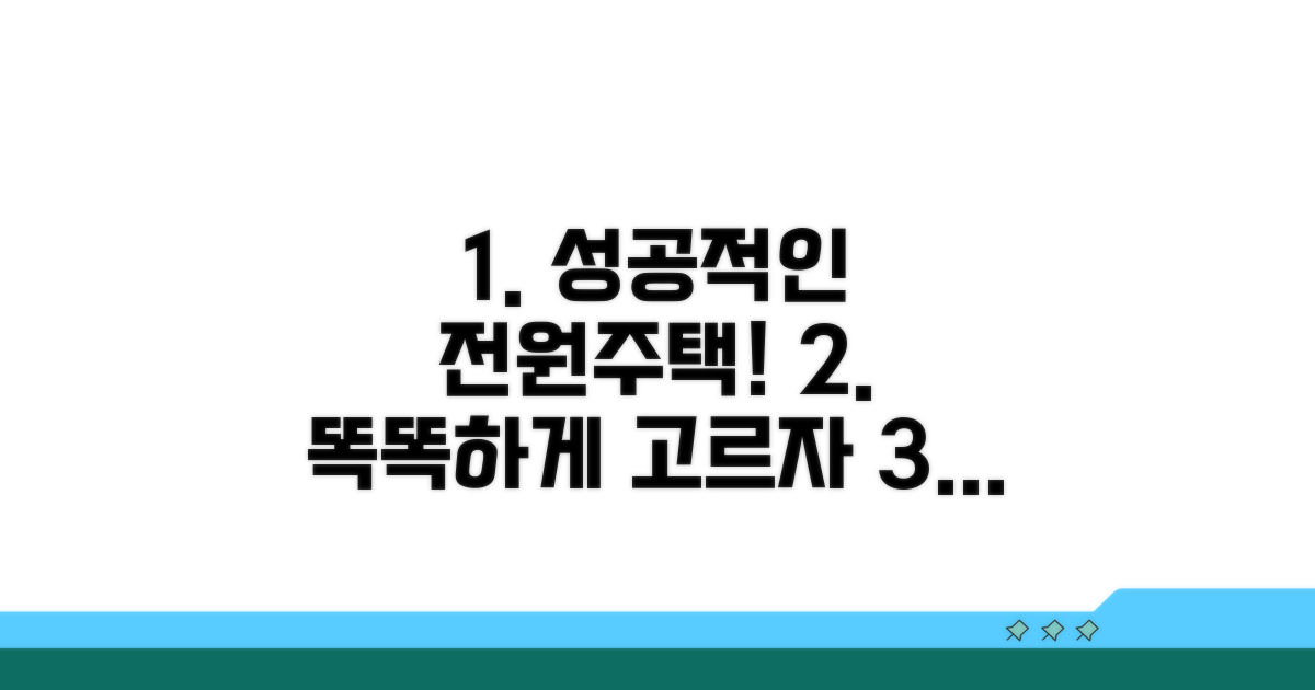 현명한 농가주택 선택 가이드