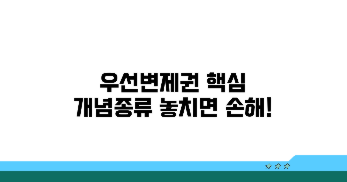 우선변제권 핵심 개념과 종류