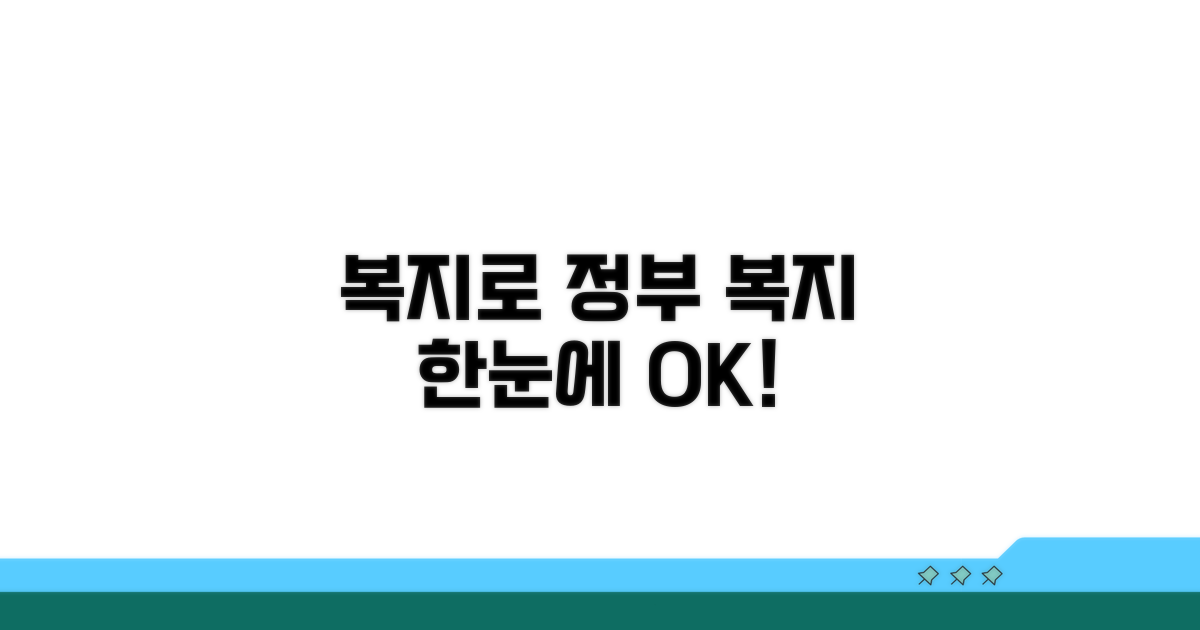 복지로: 정부 통합 복지 서비스 한눈에