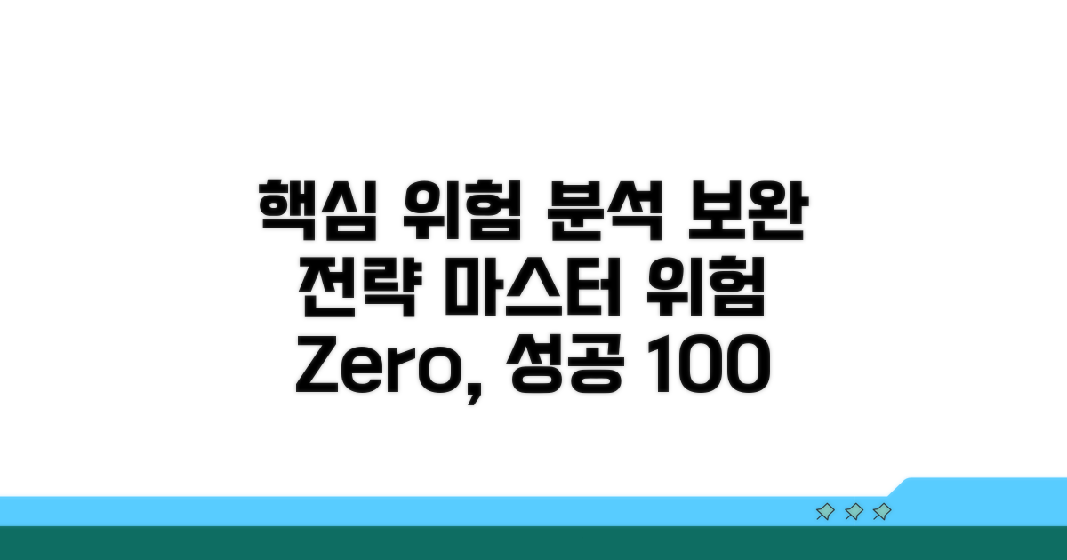 핵심 위험과 보완 전략 분석