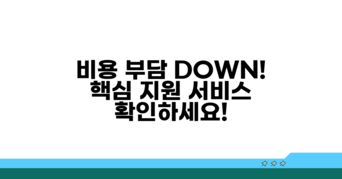 지원 서비스 비용 부담 알아보기
