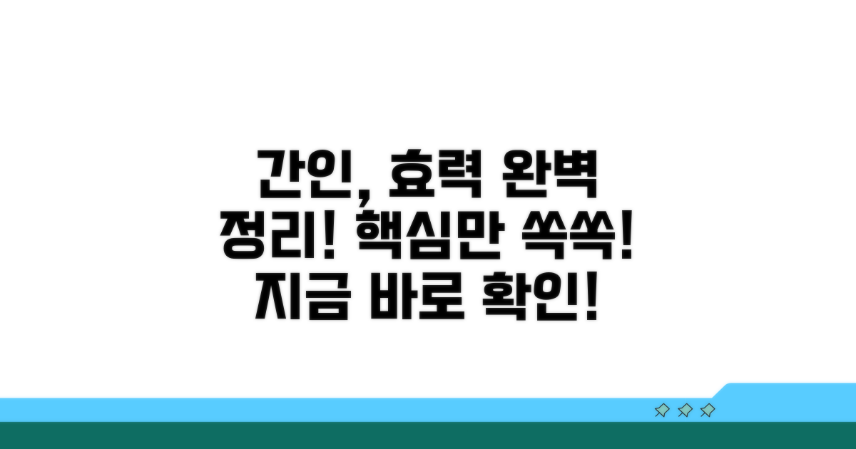 간인 방법과 효력, 완벽 정리