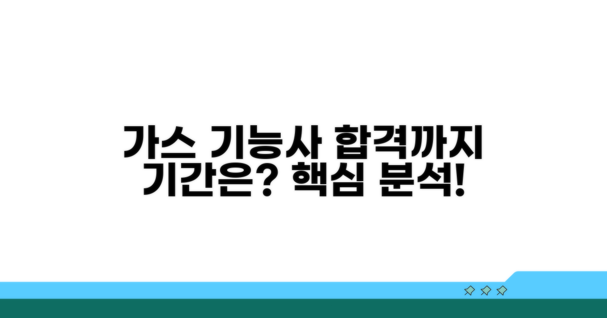 가스 기능사 준비, 기간은 얼마나?