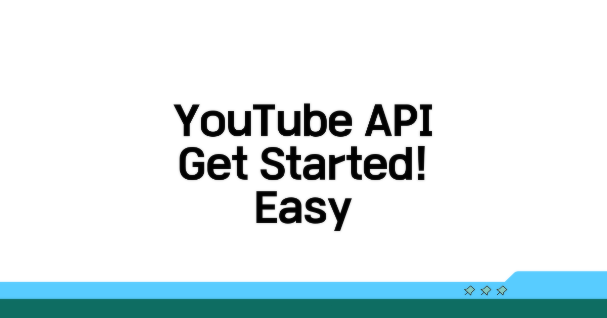 YouTube API 활용의 시작