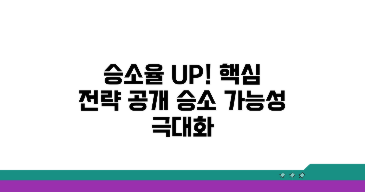 승소 가능성 높이는 핵심 전략