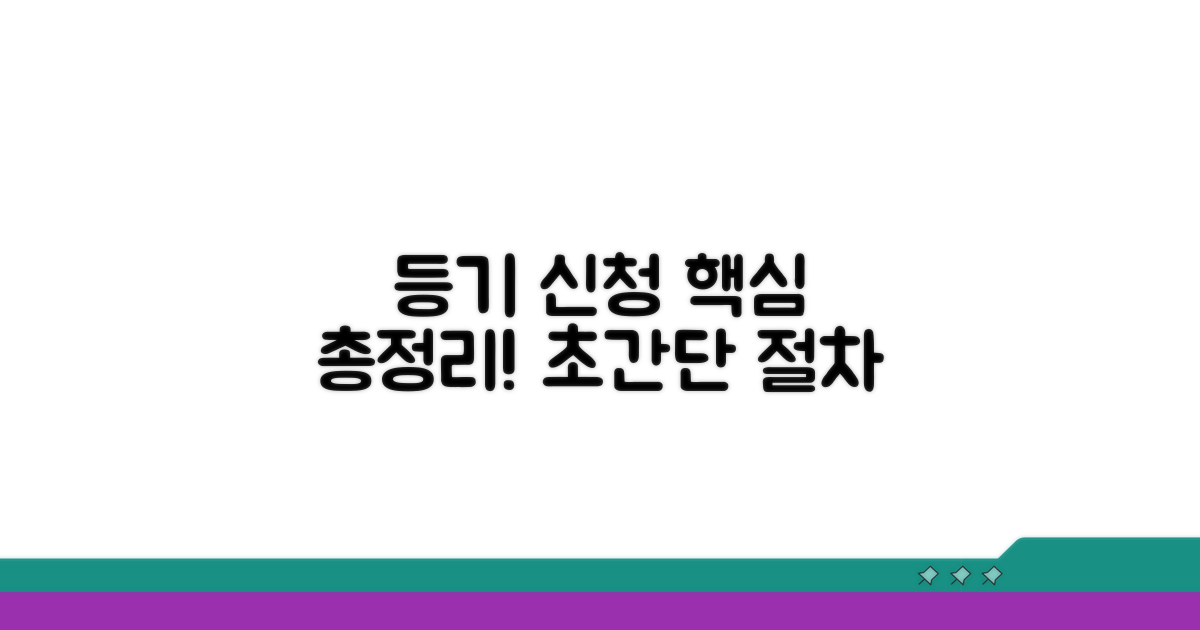 등기 신청 절차 완전정리