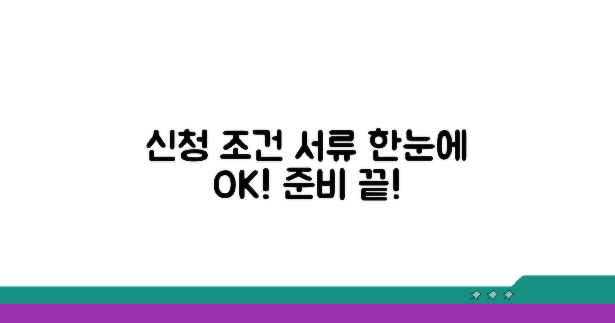 제한 신청 조건과 필요 서류