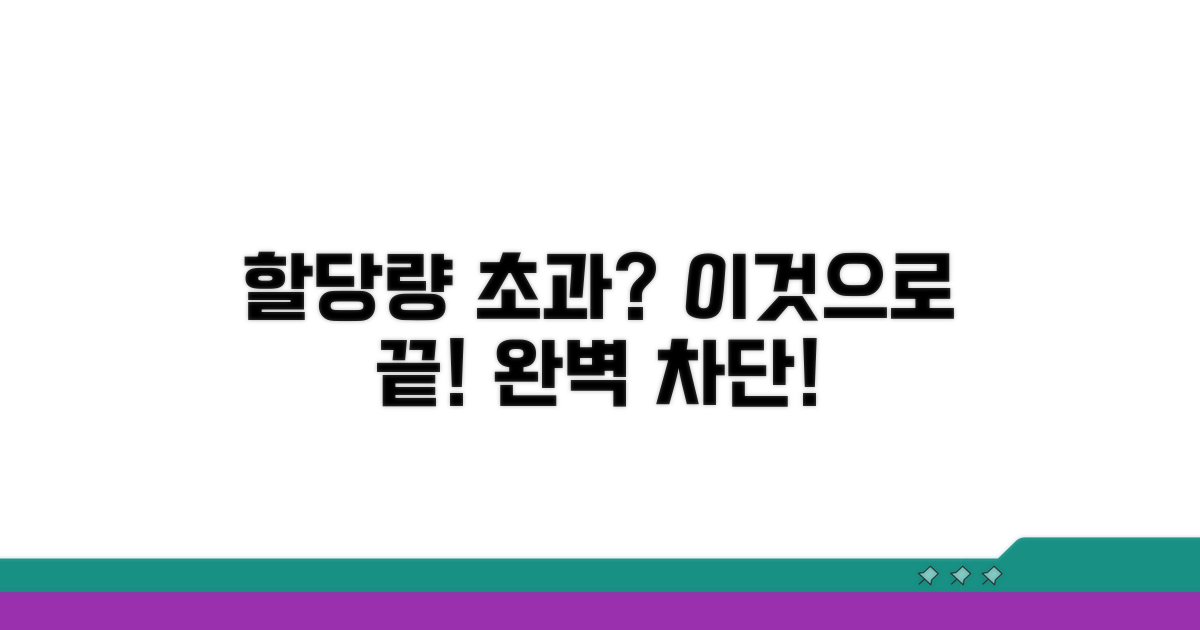 하루 할당량 초과, 이렇게 막으세요!