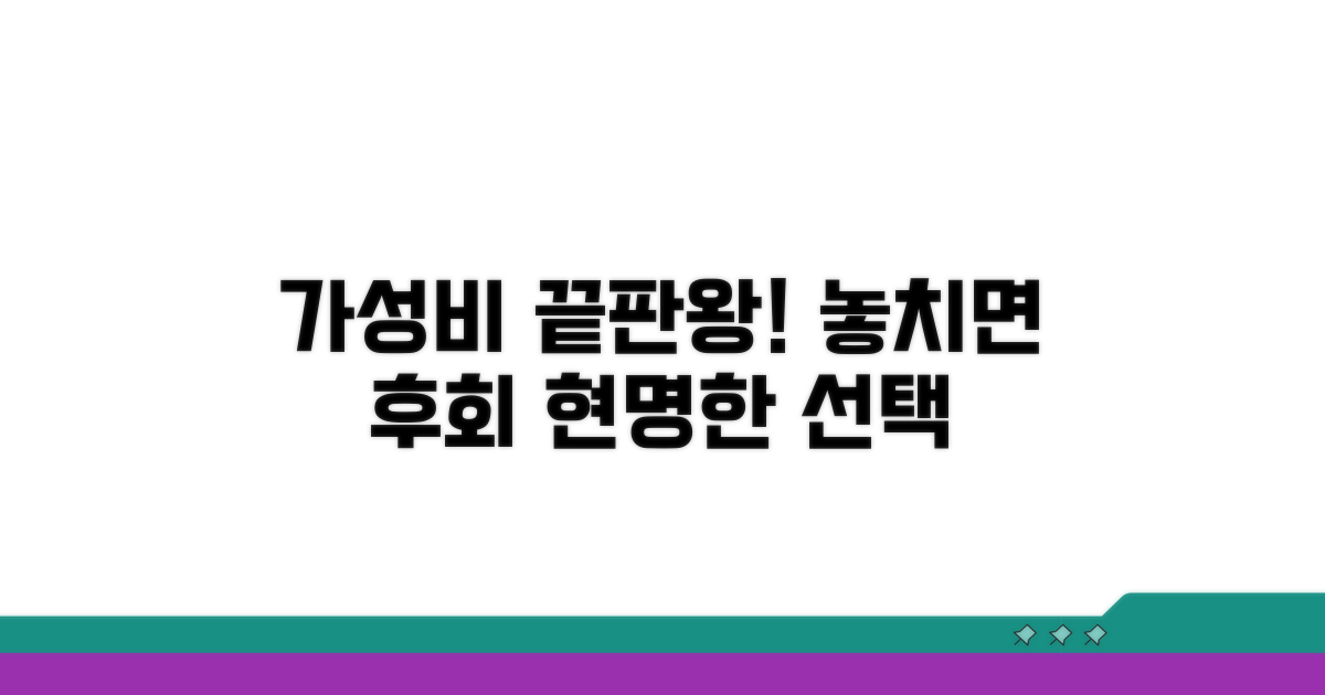 가성비 맛집 성공 선택 가이드