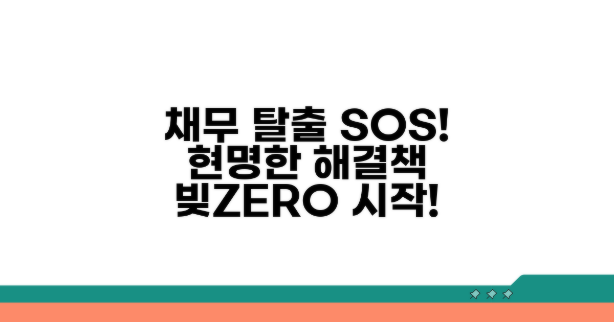 현명한 채무 해결 전략