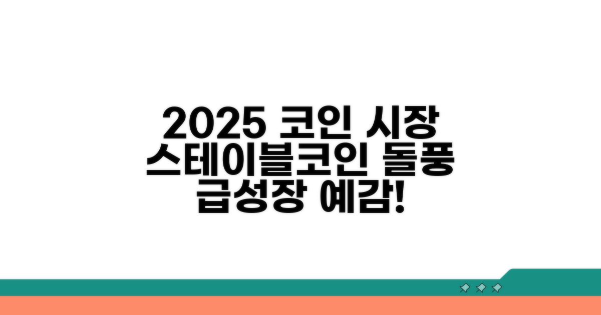 2025년 스테이블코인 시장 전망