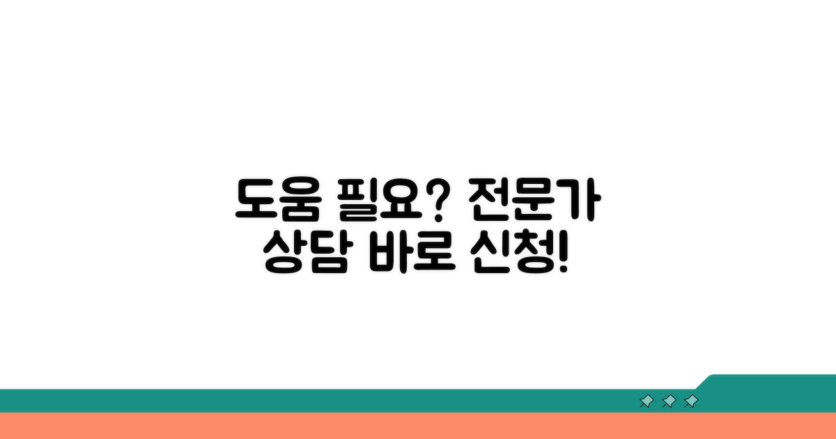 전문가 도움 필요한 경우와 절차