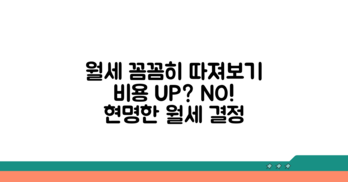 월 렌탈료 꼼꼼히 따져보기