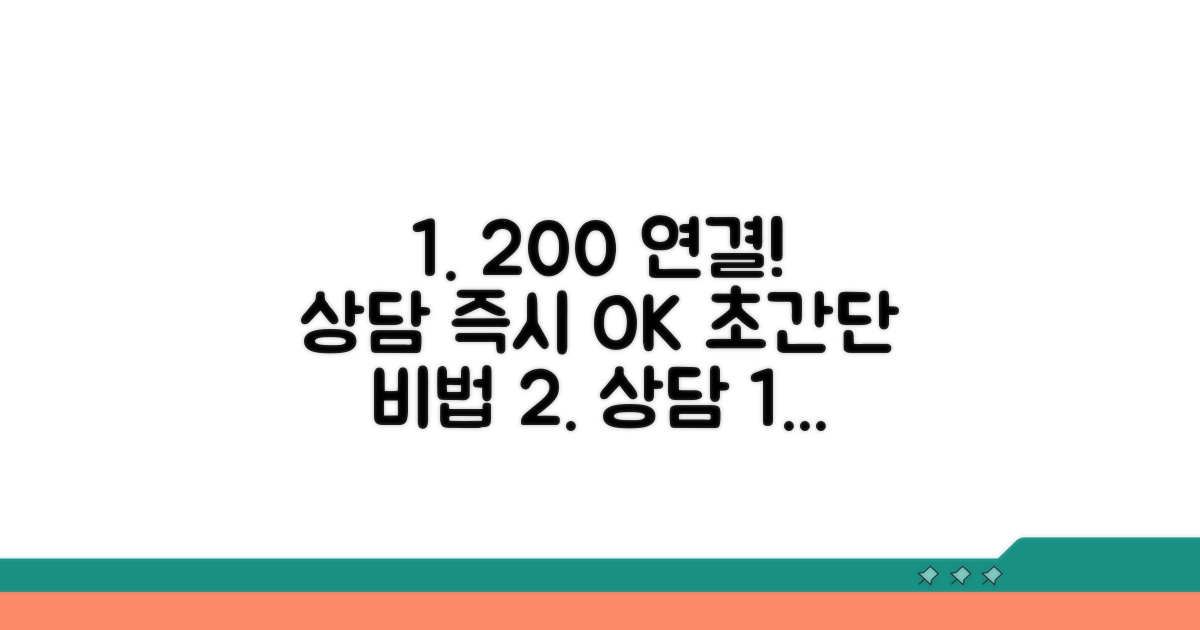 빠른 상담 연결 방법 완벽 분석