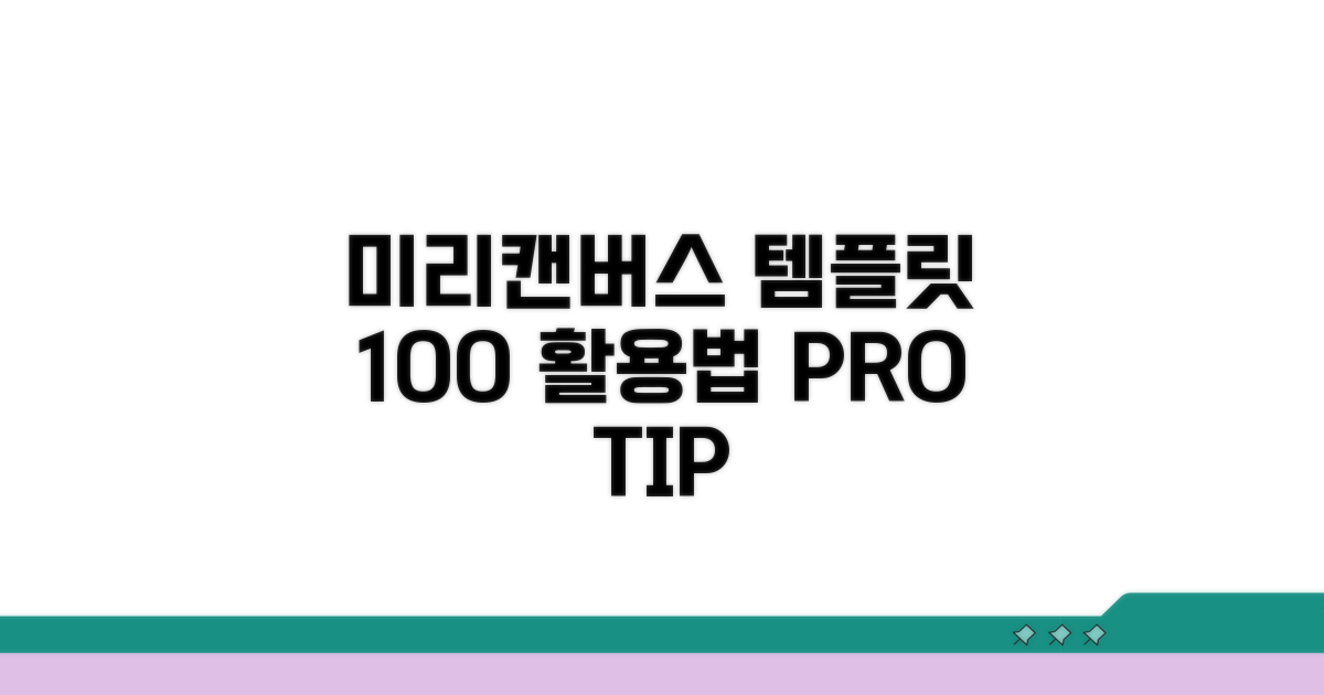 미리캔버스 템플릿, 100% 활용법