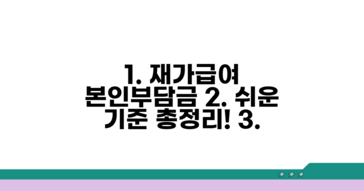 재가급여 본인부담금 기준 알아보기
