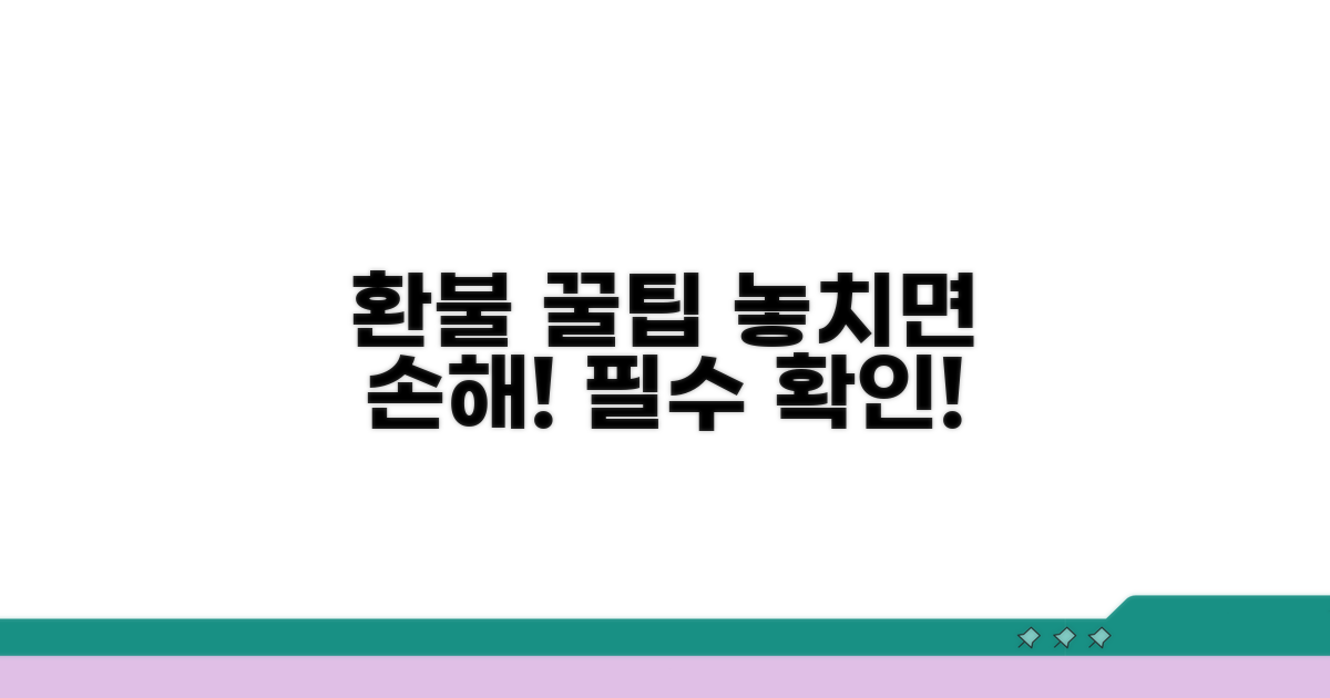 환불 시 꼭 알아야 할 주의사항