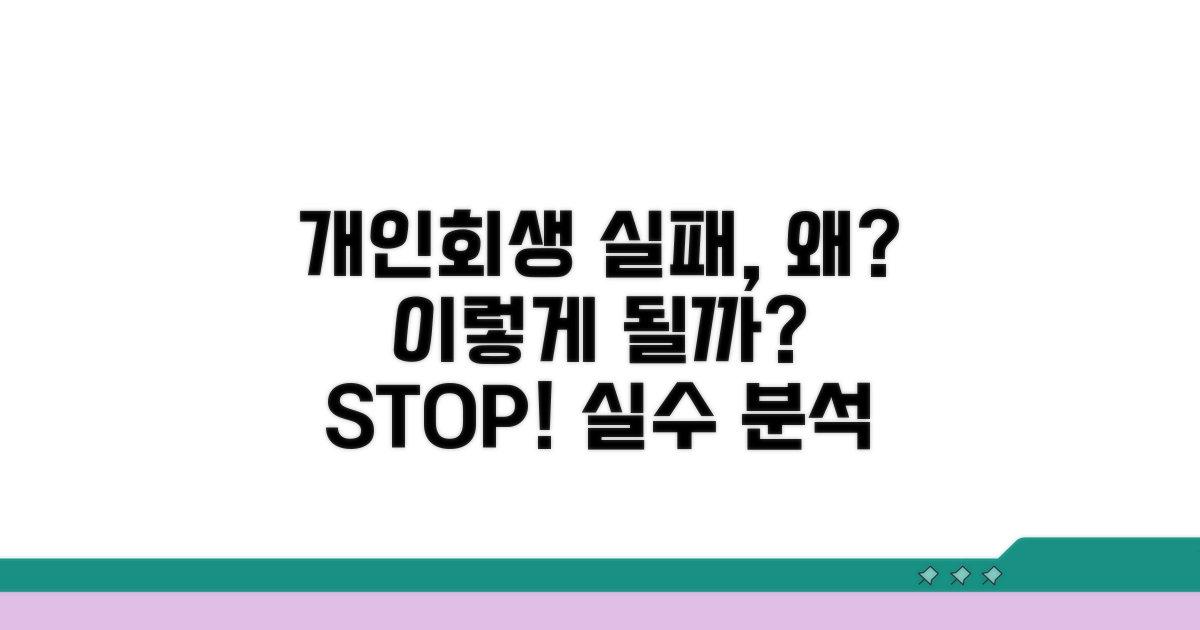 개인워크아웃 실패 사례 분석