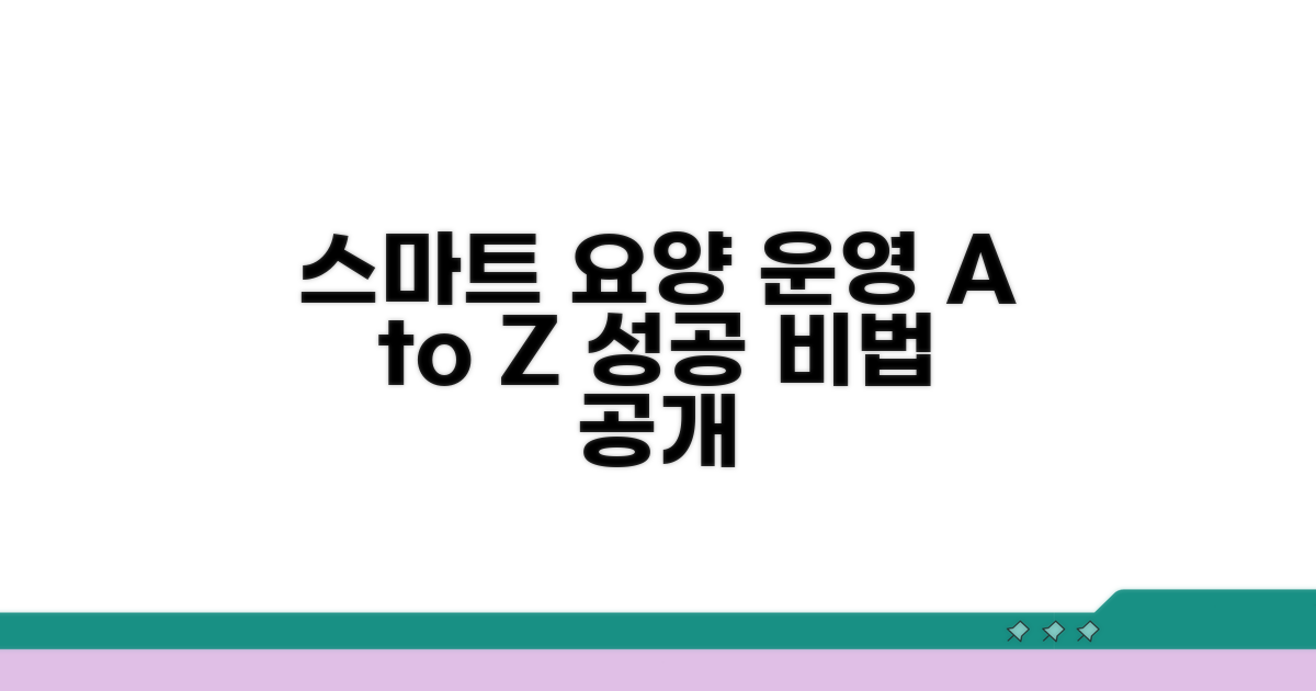 스마트한 요양기관 운영 전략