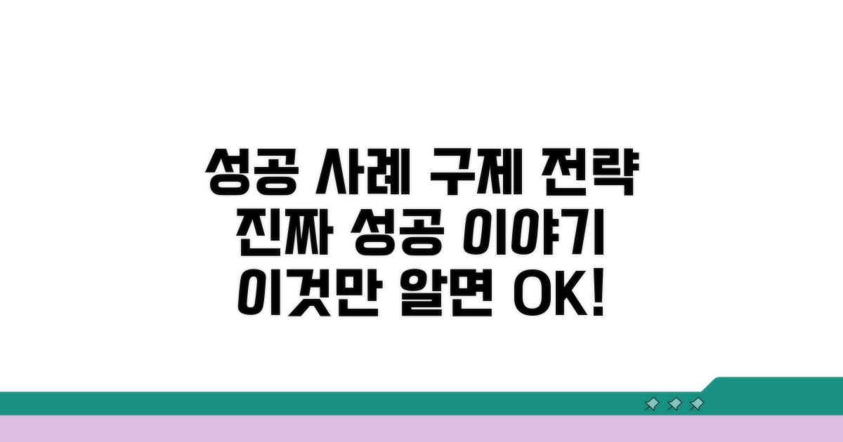 실제 성공 사례와 구제 전략