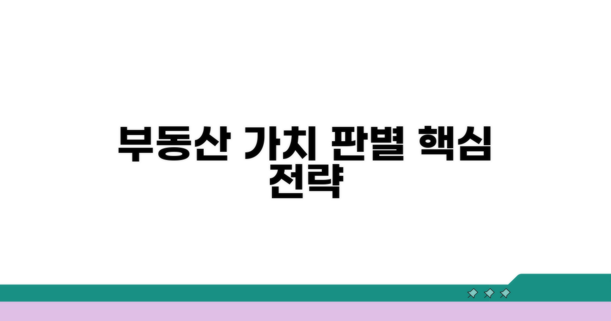 부동산 가치 판단 전략