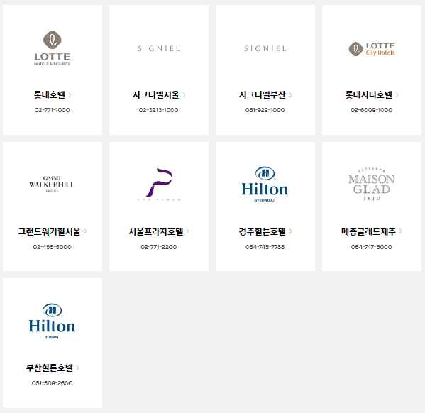 호텔 사용처