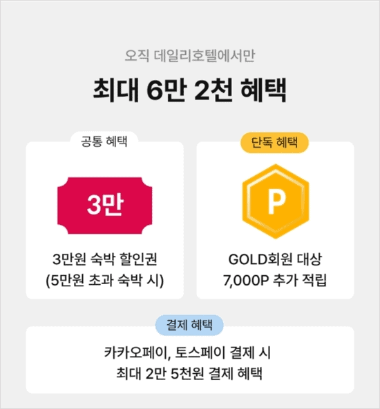 데일리호텔 숙박페스타