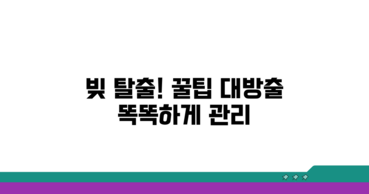 효율적인 채무 관리 전략