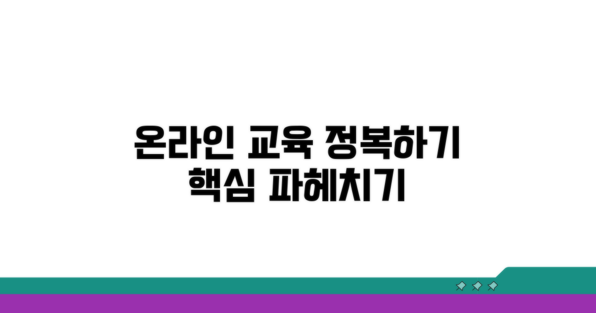 온라인 교육 프로그램 살펴보기