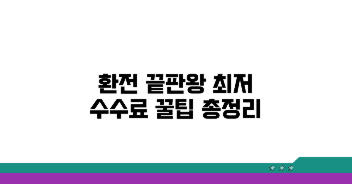 은행별 환전 비교와 최적 방법