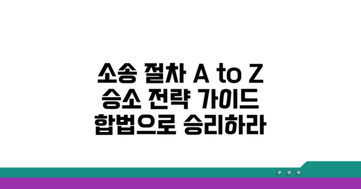 법적 절차 및 소송 진행