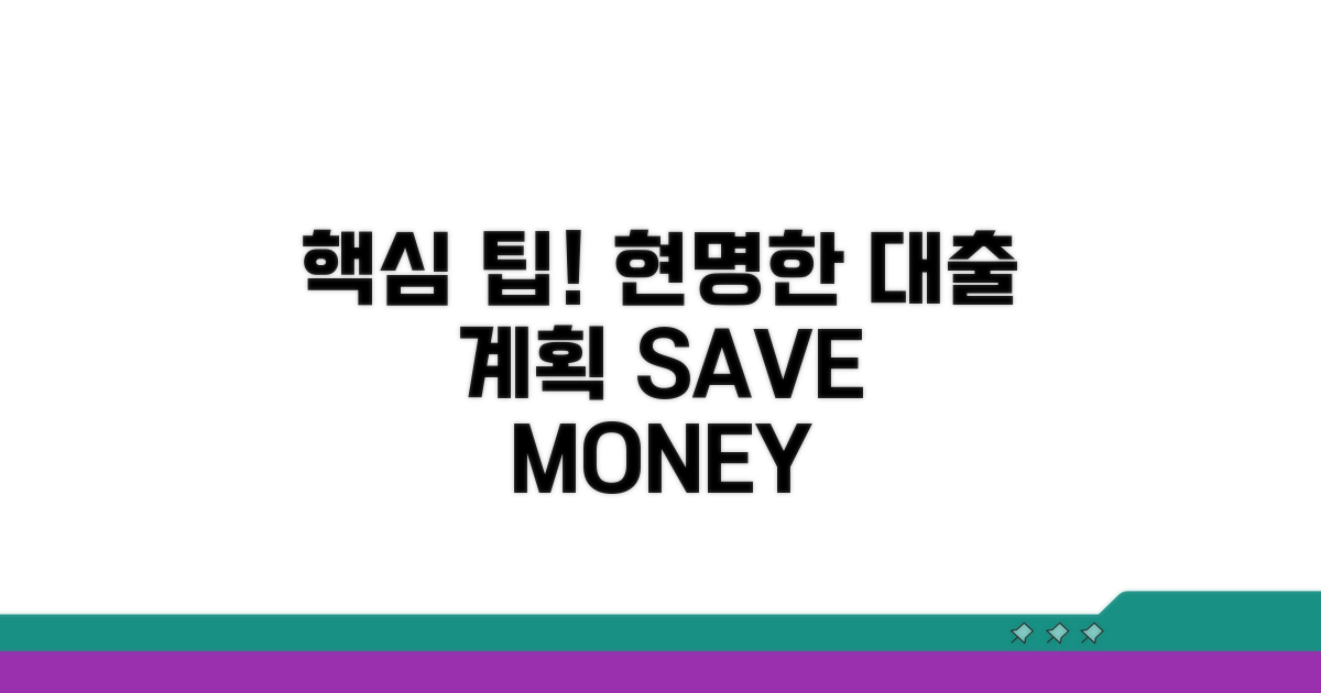 현명한 대출 계획 세우기