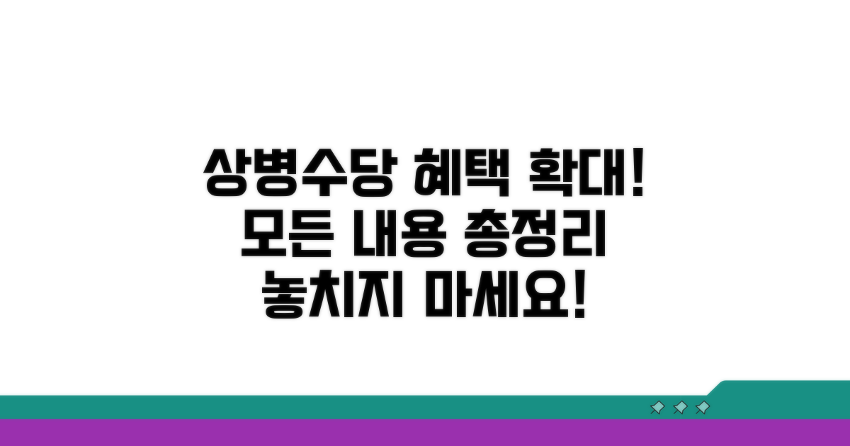 상병수당 확대와 확산 계획 총정리