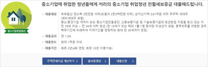 중기청 대출 방법