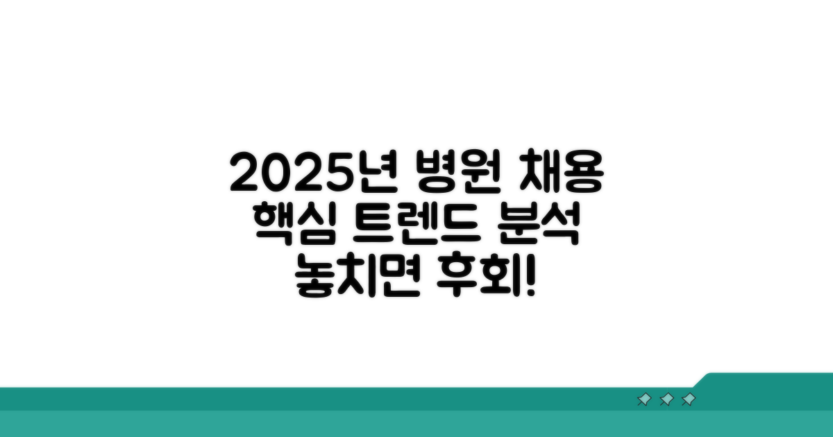 2025년, 병원 구인구직 트렌드