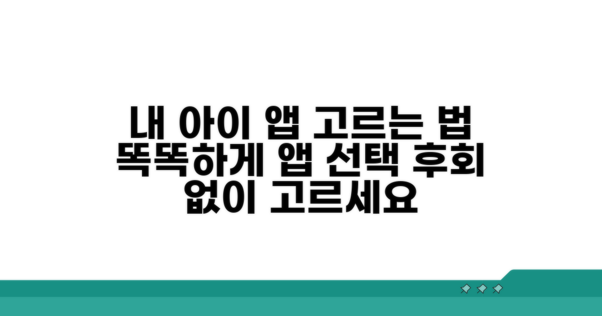 내 아이에게 맞는 앱 선택법