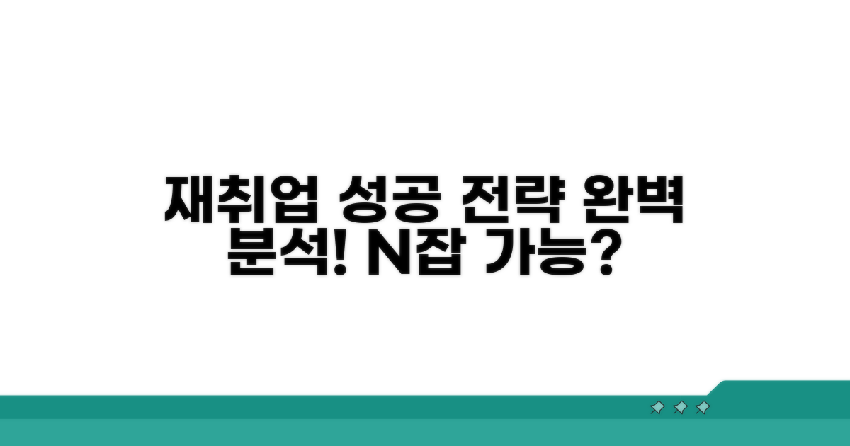 재취업 활동, 성공 전략 완벽 분석