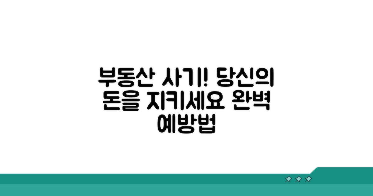 부동산 사기 유형과 예방법