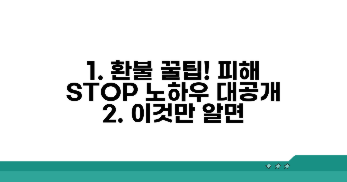 피해 막는 환불 노하우