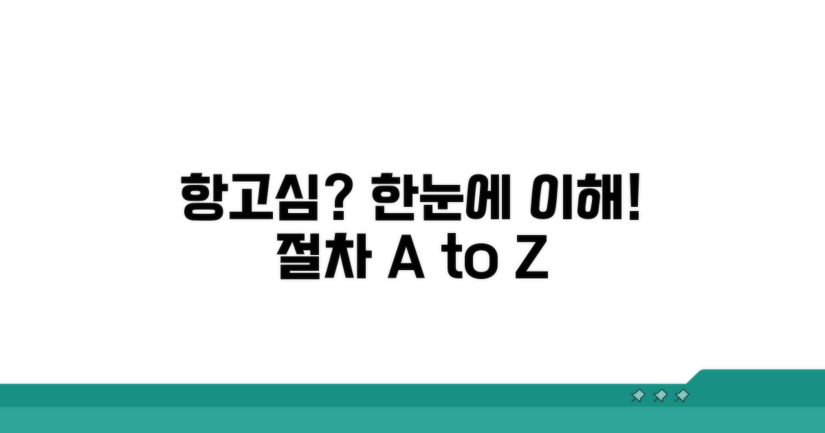 항고심, 진행 과정 상세 분석